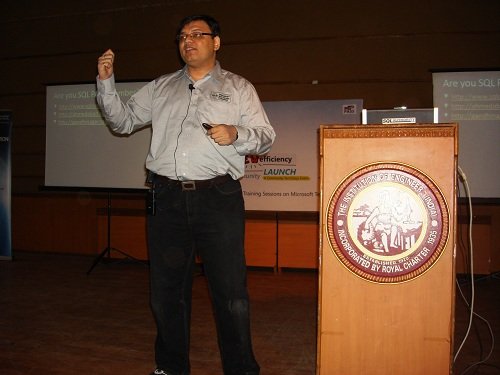 Pinal Dave at Ahmedabad Community Tech Days
